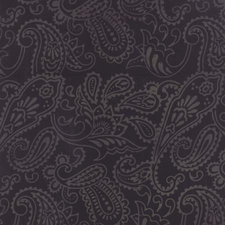 Fire and Ice Paisley  Coal
